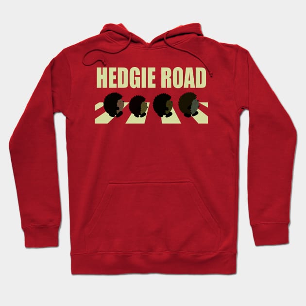 Hedgie road Hoodie by mangulica